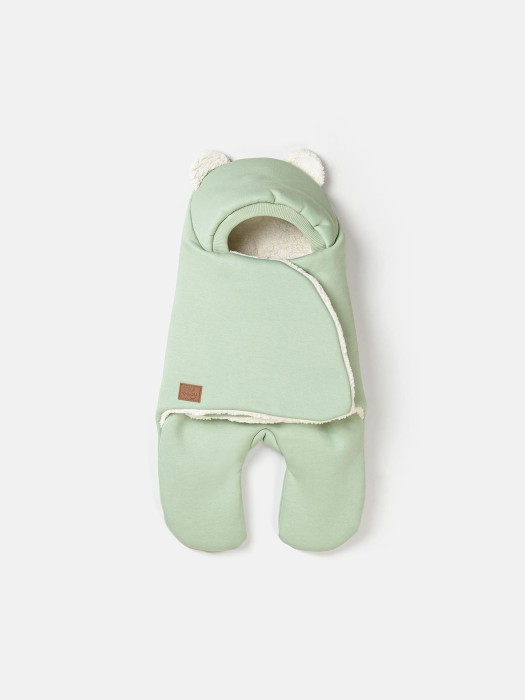 конверт-звездочка "шалфей" с прорезями для ремней безопасности 0+ фотография