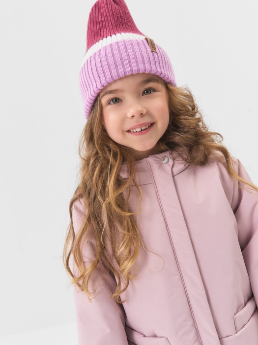 костюм демисезонный "пудра" от бренда bungly вид слева