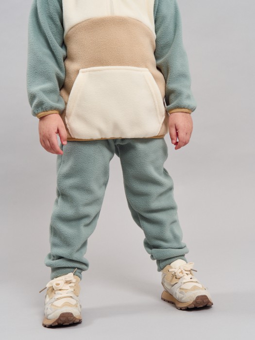 костюм флисовый колор блок "полынь" 0+ по цене 3399 руб вид справа