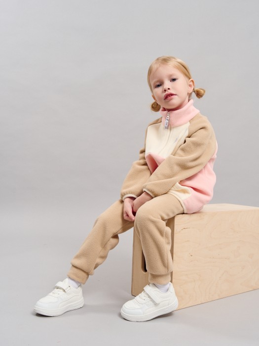 костюм флисовый колор блок "зефир" 0+ из россии вид сбоку