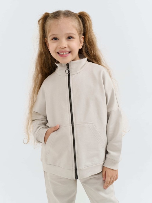 костюм облегченный с олимпийкой "туман" из проверенных материалов спереди