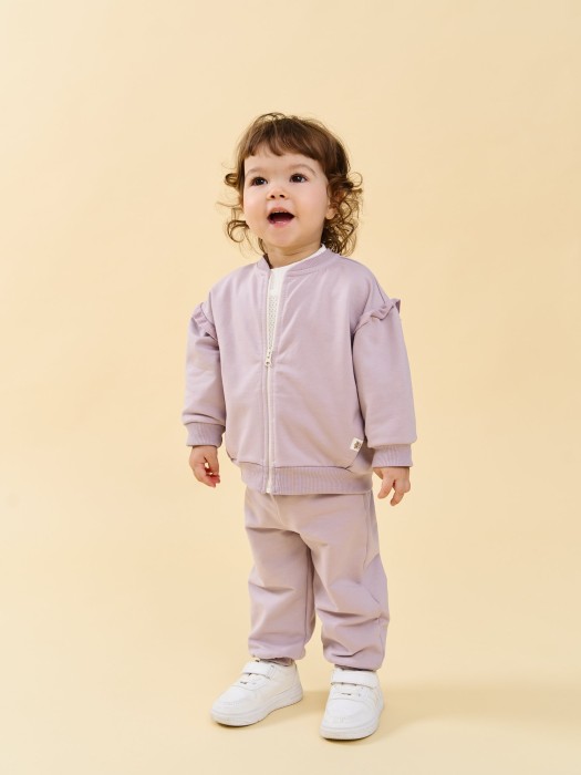 костюм облегченный "вереск" 0+ универсального стиля с лицевой стороны