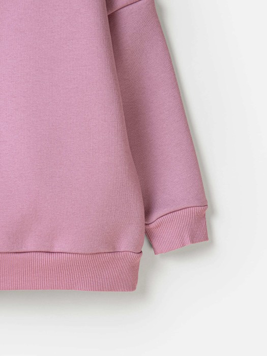 костюм с худи "орхидея" с вышивкой утепленный из россии вид сбоку