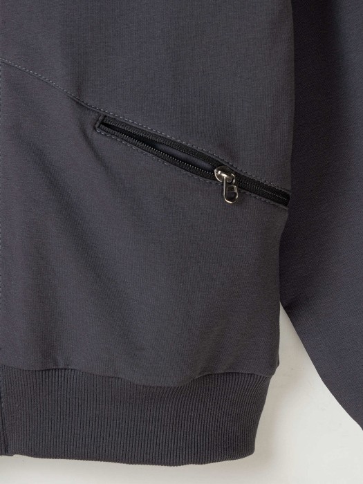 костюм спортивный "темно-серый" 7+ из проверенных материалов спереди