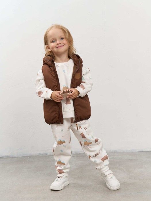 костюм "тайга" утепленный 0+ из проверенных материалов спереди