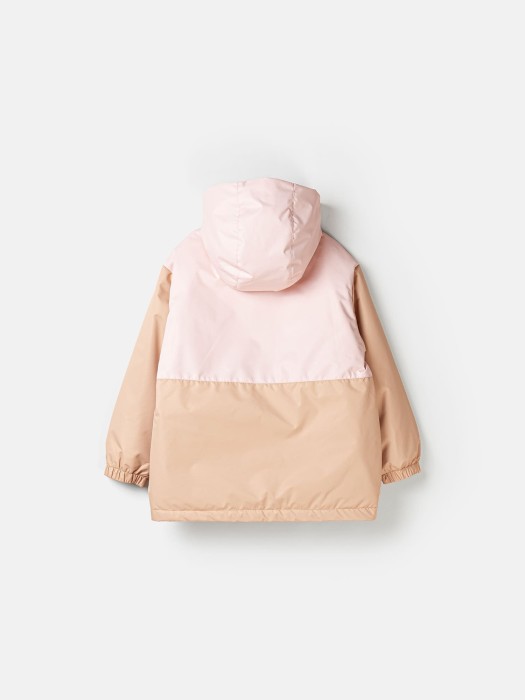 куртка демисезонная "беж" 7+ от 8 до 12 лет с изнаночной стороны