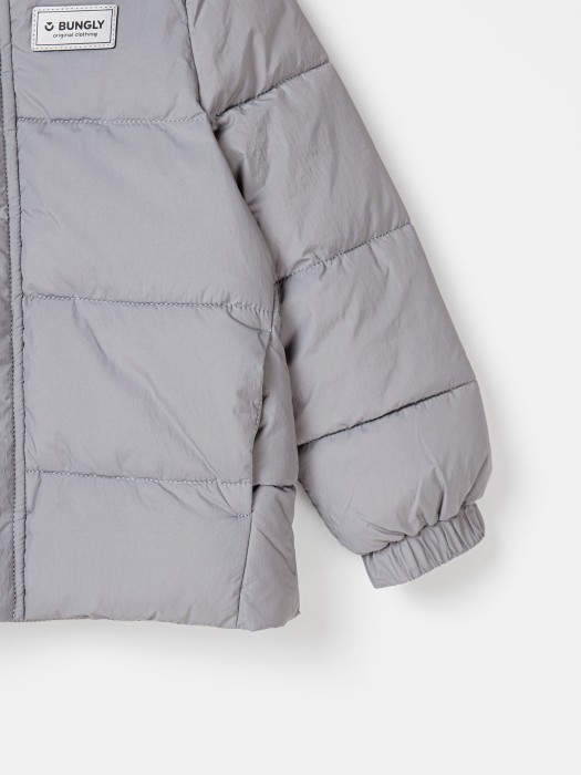 куртка демисезонная дутая "пепел" по цене 6999 руб вид справа