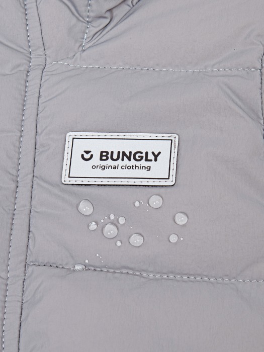 куртка демисезонная дутая "пепел" из россии вид сбоку