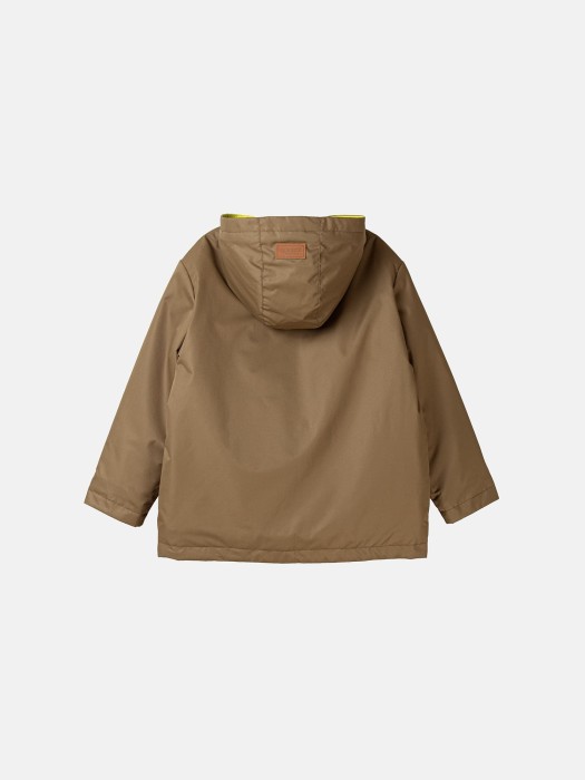 куртка демисезонная "хаки" 7+ из проверенных материалов спереди