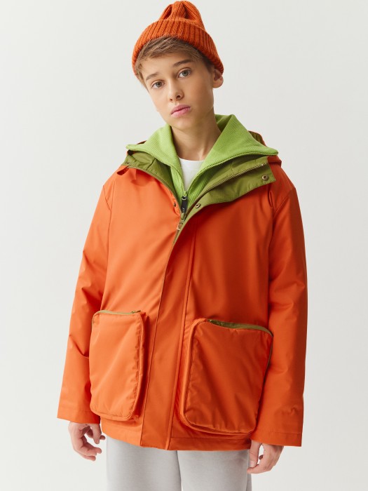 куртка демисезонная "мандарин" 7+ фотография