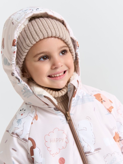 куртка демисезонная "мой щенок/тофу" 0+ по цене 3919 руб вид справа