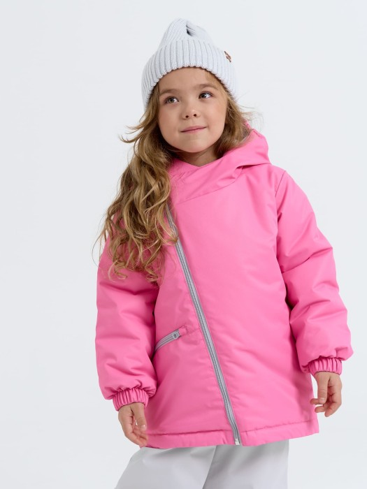 куртка демисезонная "пион" от бренда bungly вид слева