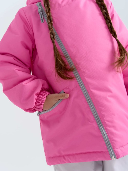 куртка демисезонная "пион" из проверенных материалов спереди