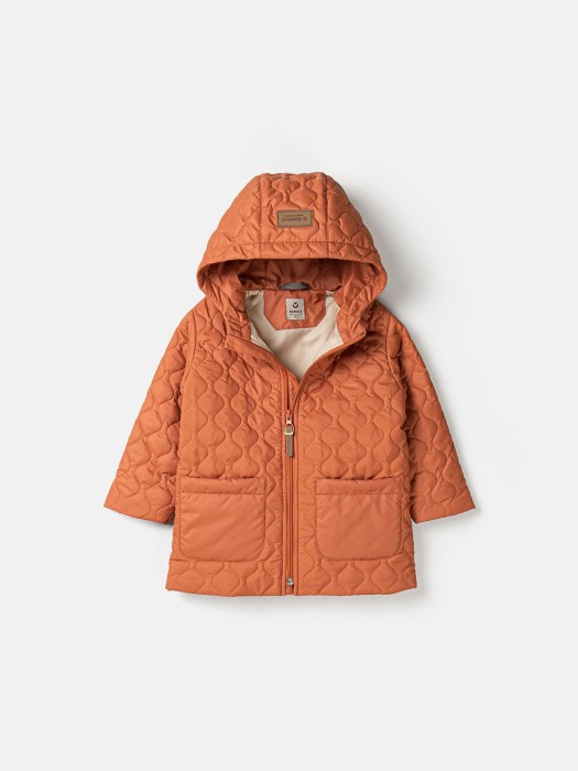 куртка демисезонная стеганая "карамель" фотография