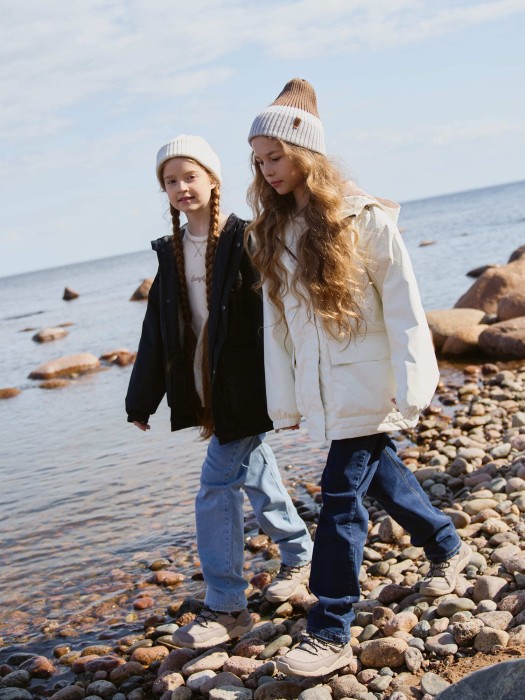 куртка демисезонная "тофу" 7+ от 8 до 12 лет с изнаночной стороны