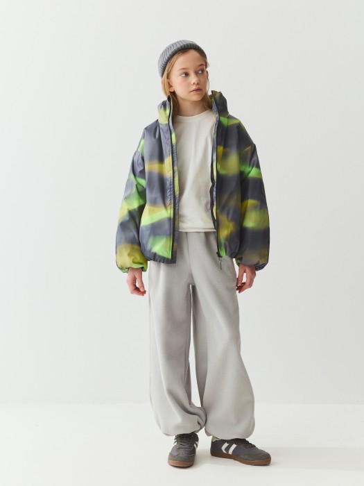 куртка укороченная "северное сияние" 7+ из проверенных материалов спереди