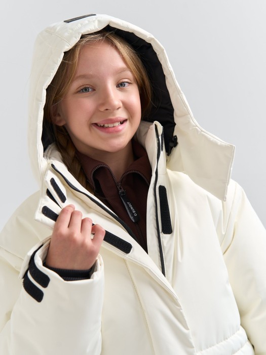 куртка зимняя "тофу" 7+ из россии вид сбоку