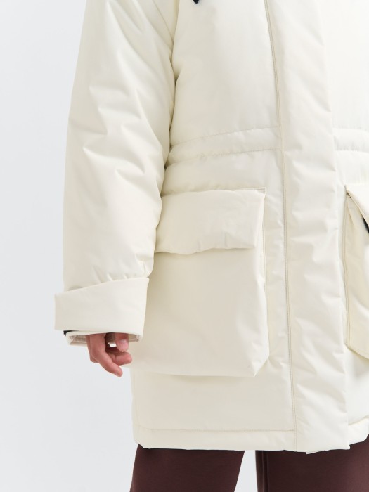 куртка зимняя "тофу" 7+ из проверенных материалов спереди