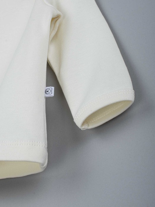 лонгслив "молоко" 0+ по цене 849 руб вид справа