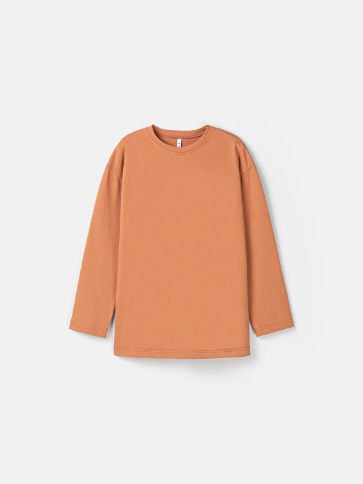 лонгслив оверсайз "карамель" 7+ фотография