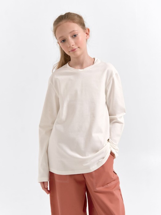 лонгслив оверсайз "молоко" 7+ фотография