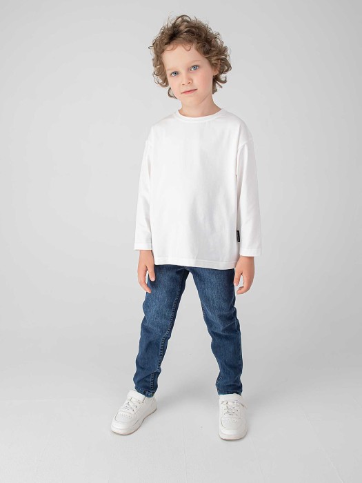 лонгслив оверсайз "молоко" по цене 1399 руб вид справа