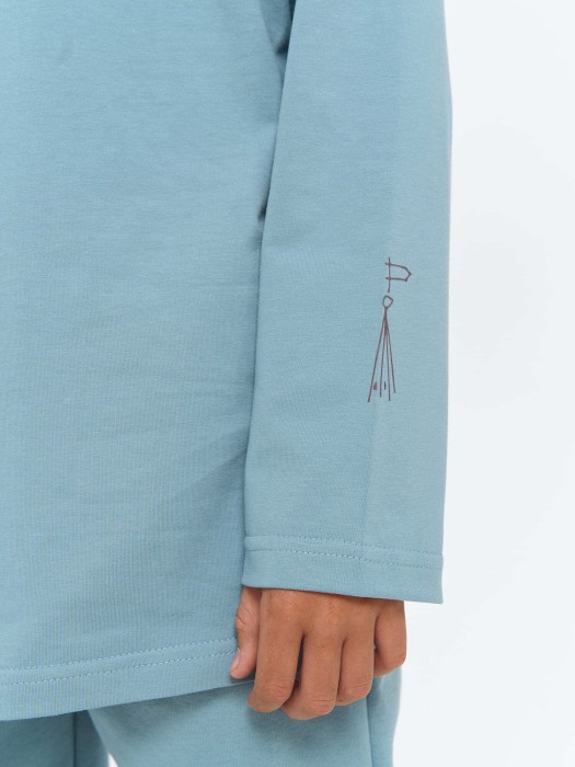 лонгслив оверсайз "ниагара" 7+ по цене 1079 руб вид справа