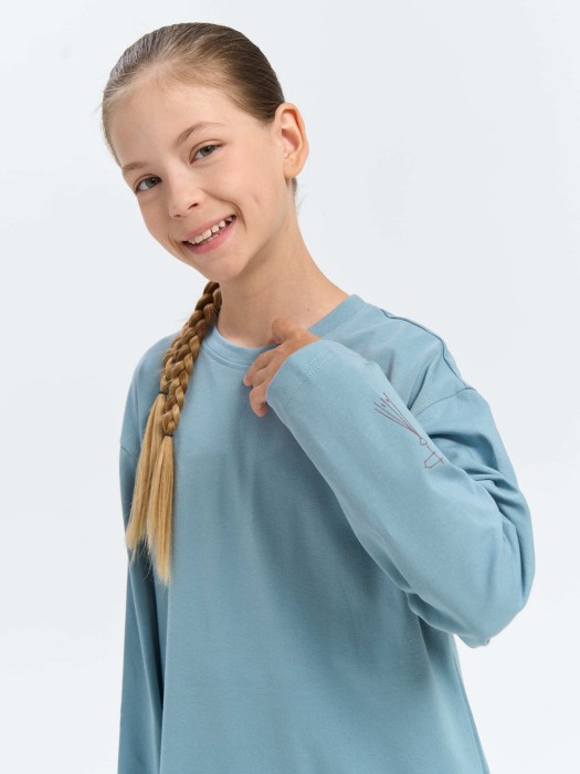 лонгслив оверсайз "ниагара" 7+ из россии вид сбоку