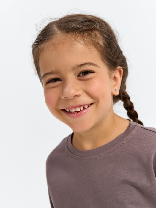 лонгслив "темный шоколад" по цене 1049 руб вид справа