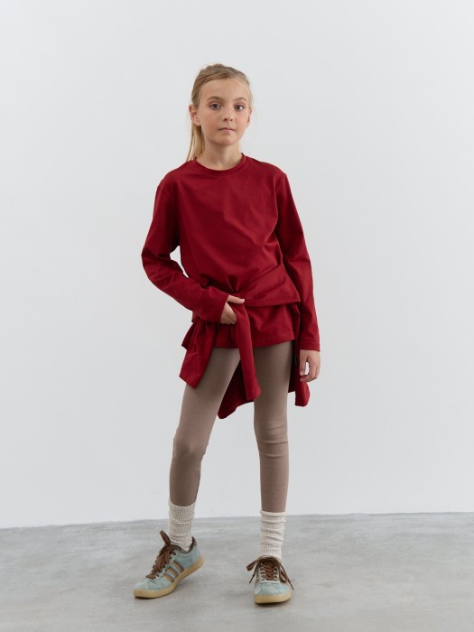 лосины из кашкорсе "мокко" 7+ по цене 1019 руб вид справа