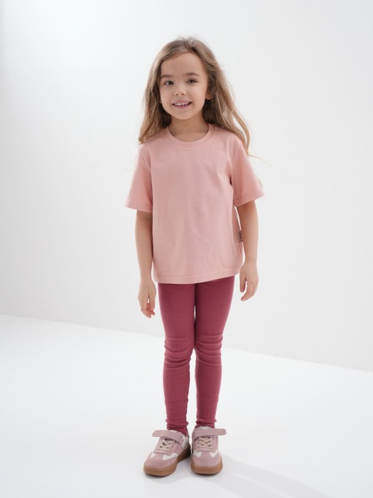 лосины из кашкорсе "розовая гортензия" из россии вид сбоку