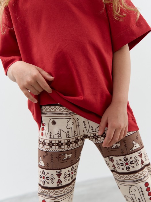 лосины "лесные сказки" по цене 839 руб вид справа