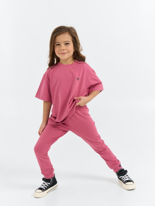 лосины с манжетой "ягодный пудинг" фотография