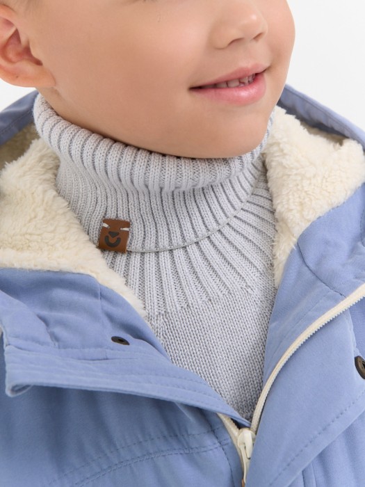 манишка хлопковая "серебро" из россии вид сбоку