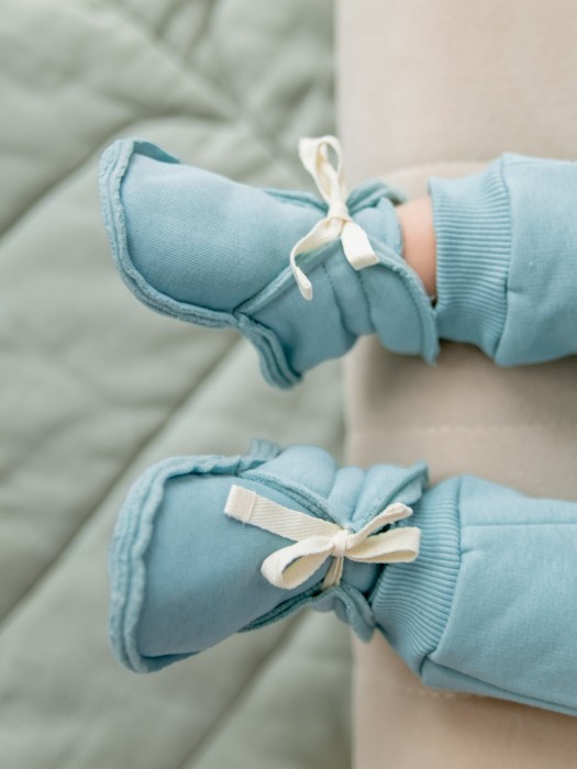 моксы "бриз" утепленные 0+ от бренда bungly вид слева