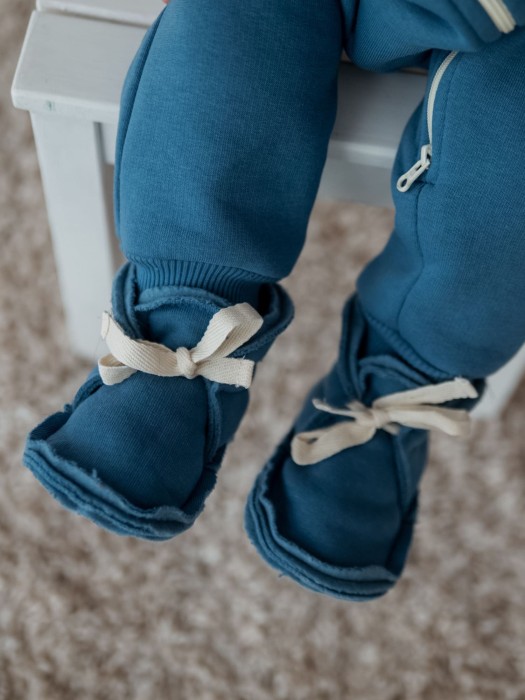 моксы "деним" утепленные 0+ от бренда bungly вид слева