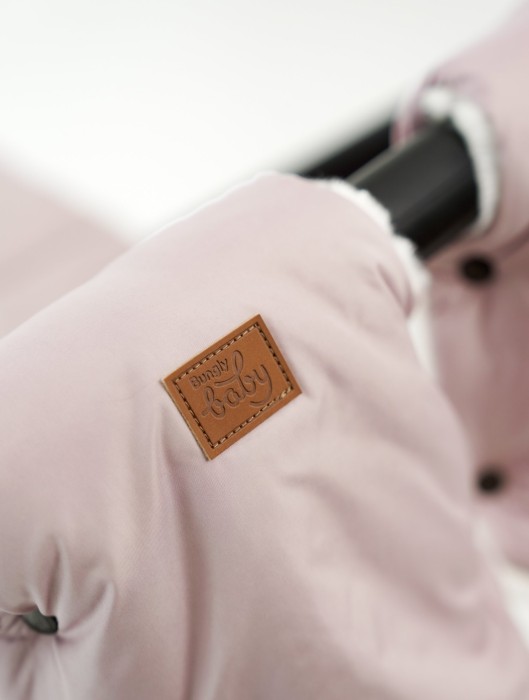 муфты-варежки "пепельная роза" 0+ по цене 1679 руб вид справа