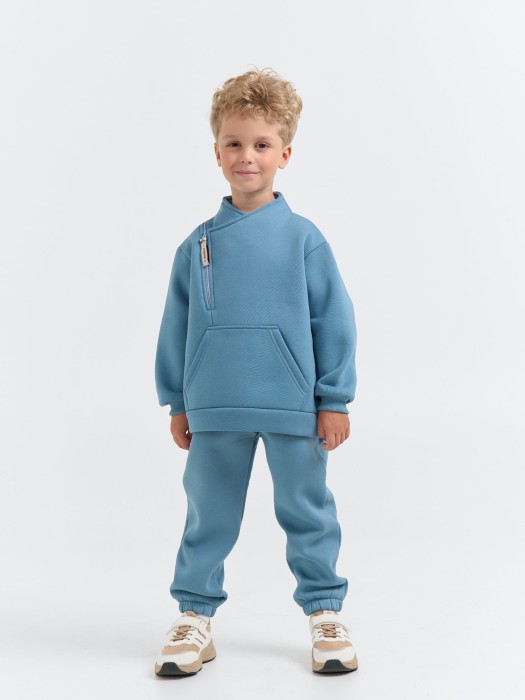 олимпийка "деним" утепленная по цене 2799 руб вид справа