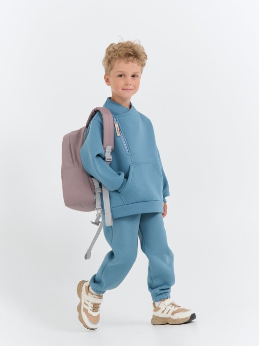 олимпийка "деним" утепленная из россии вид сбоку