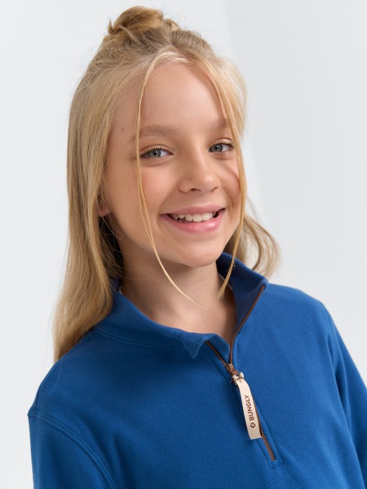 олимпийка флисовая "деним" 7+ по цене 1679 руб вид справа