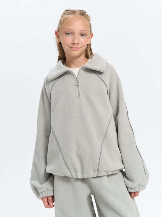 олимпийка флисовая "пепел" 7+ фотография
