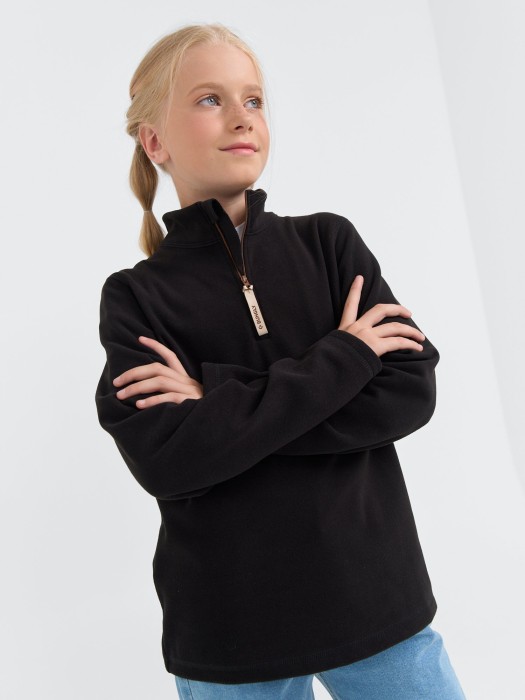 олимпийка флисовая "уголь" 7+ фотография