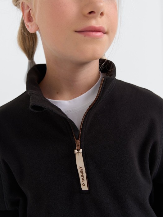 олимпийка флисовая "уголь" 7+ из флиса спереди