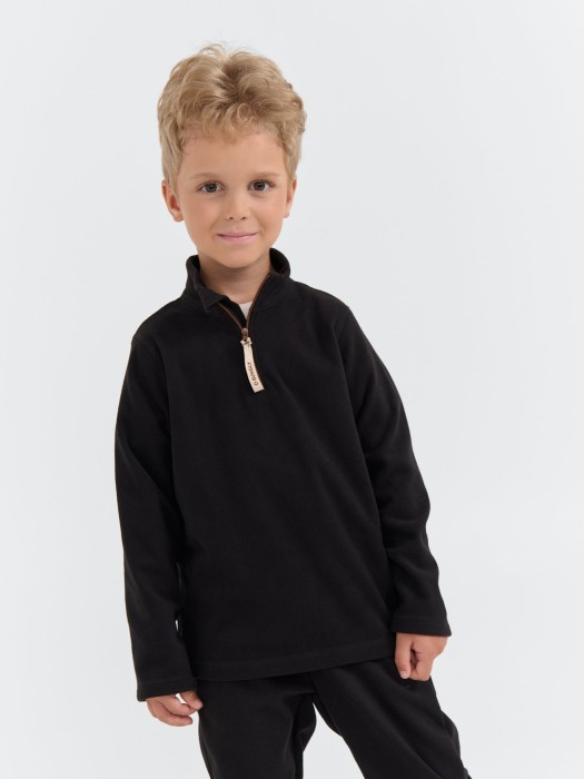 олимпийка флисовая "уголь" фотография