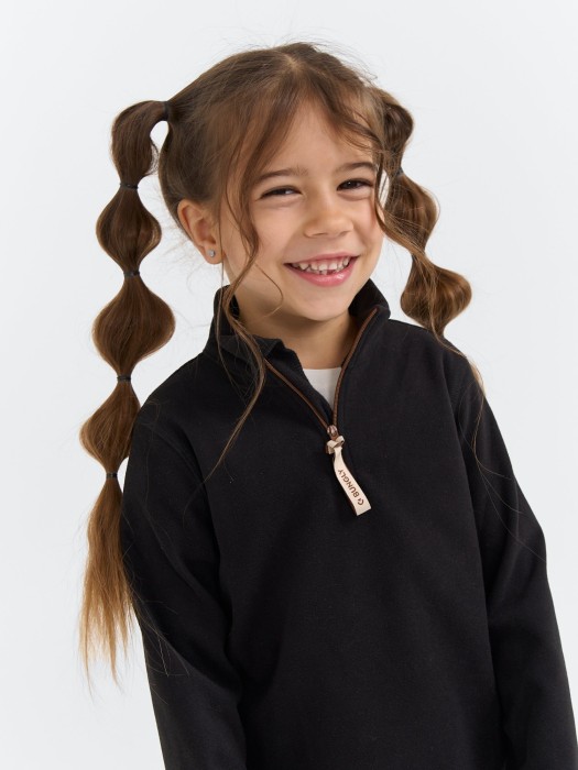 олимпийка флисовая "уголь" из россии вид сбоку