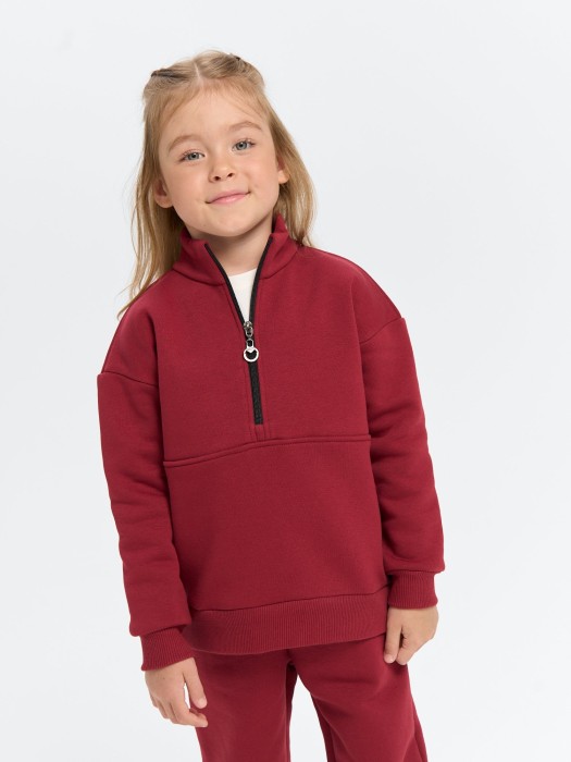 олимпийка "мерло" утепленная от бренда bungly вид слева