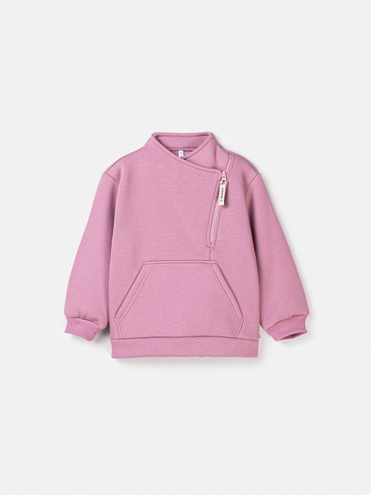 олимпийка "орхидея" утепленная от бренда bungly вид слева