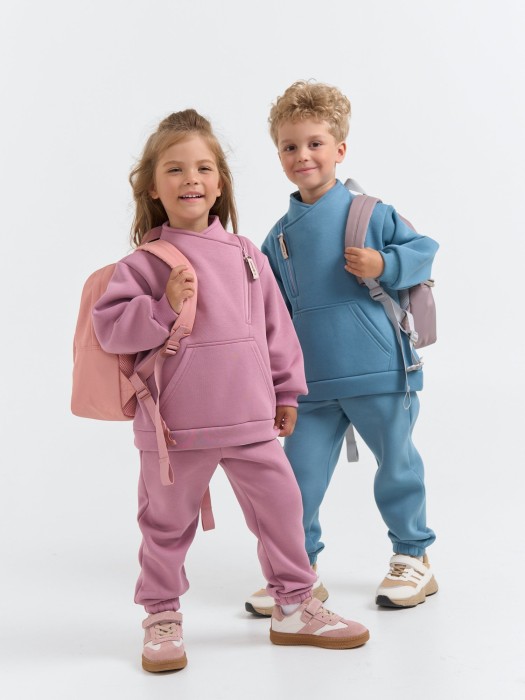 олимпийка "орхидея" утепленная из проверенных материалов спереди