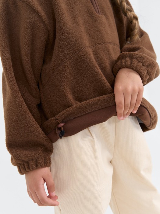 олимпийка "шоколад" утепленная из проверенных материалов спереди