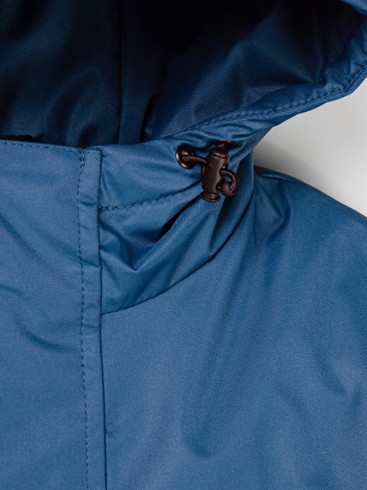 парка демисезонная "деним" 7+ из россии вид сбоку